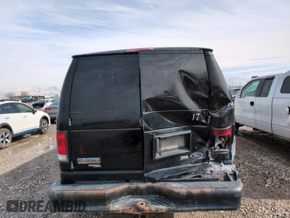 2012 Ford Econoline Cargo Super Duty Commercial with VIN 1FTSS3EL8CDB15093, listed as a Copart auction lot 46466605 with 263,217 mi miles and Salvage title. Bid and sale history available at DreamBid. Image 6.