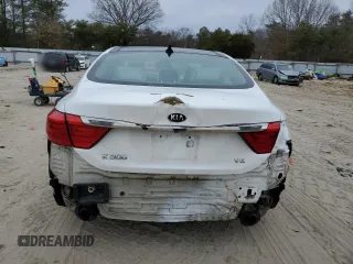 2015 Kia K900 Luxury with VIN KNALW4D44F6022215, listed as a Copart auction lot 47285215 with 94,702 mi miles and Salvage Title. Bid and sale history available at carsss.com. Image 6.