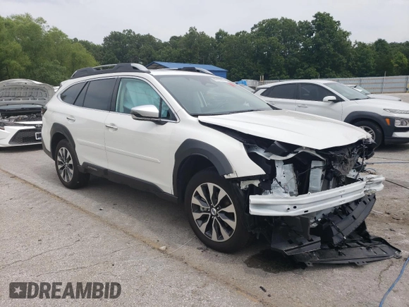 2024 Subaru Outback Touring with VIN 4S4BTAPC4R3299957, listed as a Copart auction lot 60130055 with 7,237 mi miles and Salvage title. Bid and sale history available at DreamBid. Image 4.