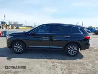 2013 Infiniti JX35 with VIN 5N1AL0MN5DC324112, listed as a IAAI auction lot 41794165 with 129,324 mi miles. Bid and sale history available at carsss.com. Image 14.
