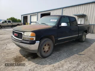 1999 GMC Sierra 1500 SLE z VIN 1GTEK19T1XE525598, wystawiony jako Copart lot #59525385 z przebiegiem 201 067 mil mil oraz Czysty tytuł • Clean title. Historia ofert i sprzedaży dostępna na DreamBid. Obrazek 1.