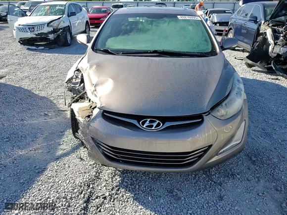 2016 Hyundai Elantra SE with VIN 5NPDH4AE6GH744730, listed as a Copart auction lot 49216095 with 92,418 mi miles and Salvage Title. Bid and sale history available at carsss.com. Image 11.