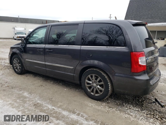 2016 Chrysler Town & Country S with VIN 2C4RC1HG1GR158420, listed as a Copart auction lot 43917615 with 106,980 mi miles and Salvage Title. Bid and sale history available at carsss.com. Image 2.