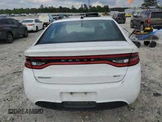 2015 Dodge Dart SXT with VIN 1C3CDFBB7FD150132, listed as a Copart auction lot 54181045 with 148,191 mi miles and Salvage Title. Bid and sale history available at DreamBid. Image 6.