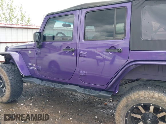 2018 Jeep Wrangler Unlimited Sport S with VIN 1C4BJWDG6JL882596, listed as a IAAI auction lot 42099289 with 121,714 mi miles and . Bid and sale history available at DreamBid. Image 14.
