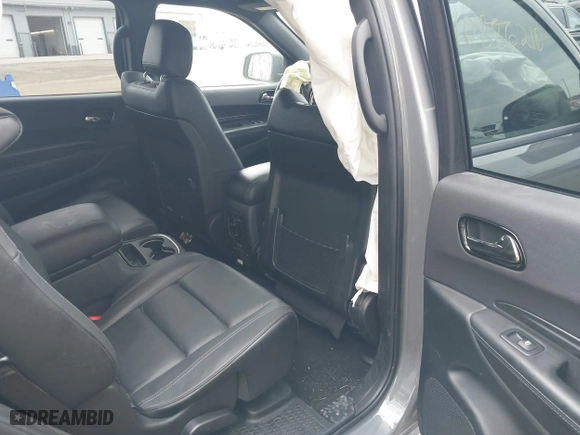 2022 Dodge Durango GT Plus with VIN 1C4RDJDG9NC187642, listed as a IAAI auction lot 40886210 with 39,006 mi miles. Bid and sale history available at carsss.com. Image 8.