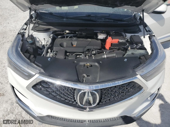 2021 Acura RDX w/Technology Package with VIN 5J8TC1H50ML005005, listed as a Copart auction lot 43707555 with 14,206 mi miles and Salvage Title. Bid and sale history available at carsss.com. Image 12.