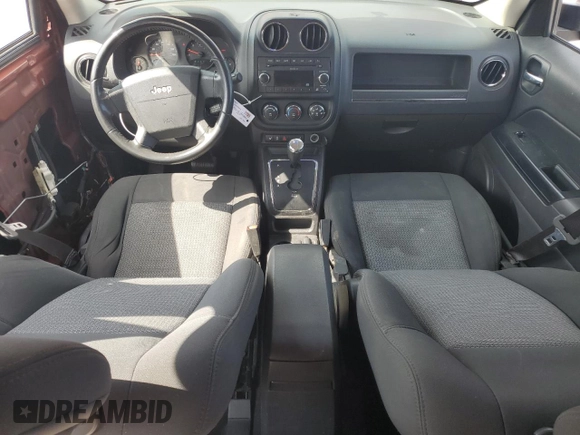2010 Jeep Patriot Sport with VIN 1J4NF1GB6AD620423, listed as a Copart auction lot 53850565 with 179,967 mi miles and Salvage Title. Bid and sale history available at carsss.com. Image 8.