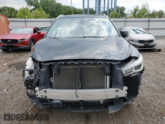 2019 Infiniti QX60 Pure with VIN 5N1DL0MM0KC532240, listed as a Copart auction lot 60288795 with 65,485 mi miles and Salvage title. Bid and sale history available at DreamBid. Image 5.