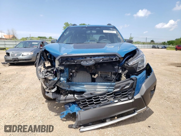 2024 Subaru Forester Wilderness with VIN JF2SKAJC7RH523422, listed as a Copart auction lot 61398025 with 2,311 mi miles and Salvage title. Bid and sale history available at DreamBid. Image 5.