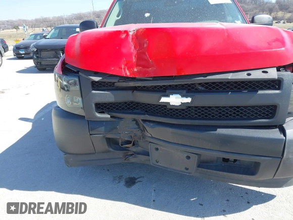 2008 Chevrolet Silverado 1500 Work Truck with VIN 1GCEC14XX8Z188186, listed as a IAAI auction lot 41775864 with 76,712 mi miles. Bid and sale history available at carsss.com. Image 6.