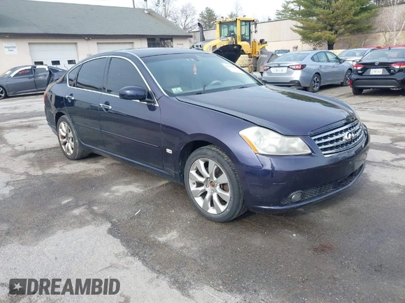 2006 Infiniti M with VIN JNKAY01F56M263469, listed as a IAAI auction lot 41952389 with 132,337 mi miles. Bid and sale history available at carsss.com. Image 1.