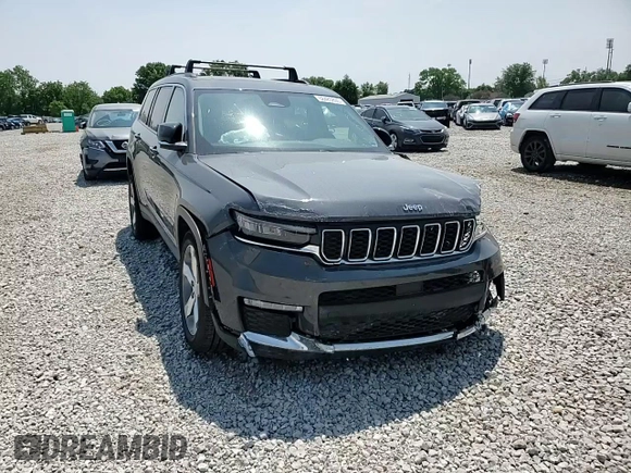2021 Jeep Grand Cherokee Limited with VIN 1C4RJKBG8M8142288, listed as a Copart auction lot 58485895 with 39,137 mi miles and Salvage title. Bid and sale history available at DreamBid. Image 15.