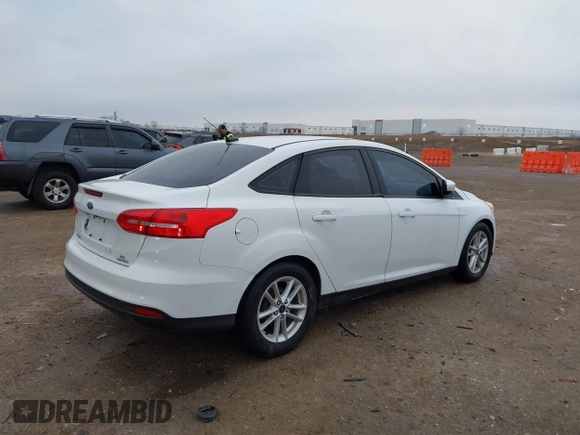 2016 Ford Focus SE with VIN 1FADP3F25GL312269, listed as a IAAI auction lot 41586489 with 76,216 mi miles. Bid and sale history available at carsss.com. Image 4.