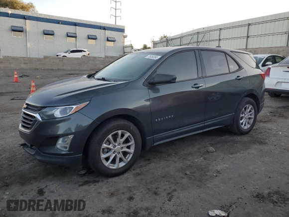 2019 Chevrolet Equinox LS z VIN 3GNAXHEV7KS667511, wystawiony jako Copart lot #75050084 z przebiegiem 88 443 mil mil oraz Szkoda całkowita • Salvage title. Historia ofert i sprzedaży dostępna na DreamBid. Obrazek 1.