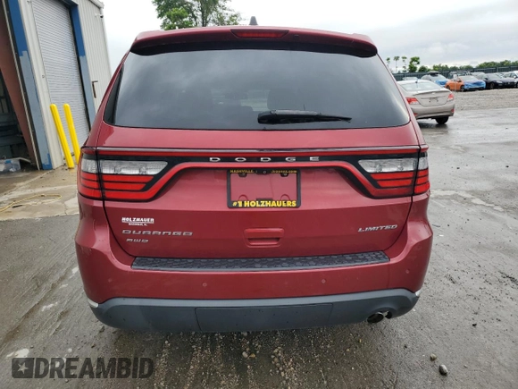 2015 Dodge Durango Limited with VIN 1C4RDJDG0FC139819, listed as a Copart auction lot 59360945 with 97,009 mi miles and Salvage title. Bid and sale history available at DreamBid. Image 6.