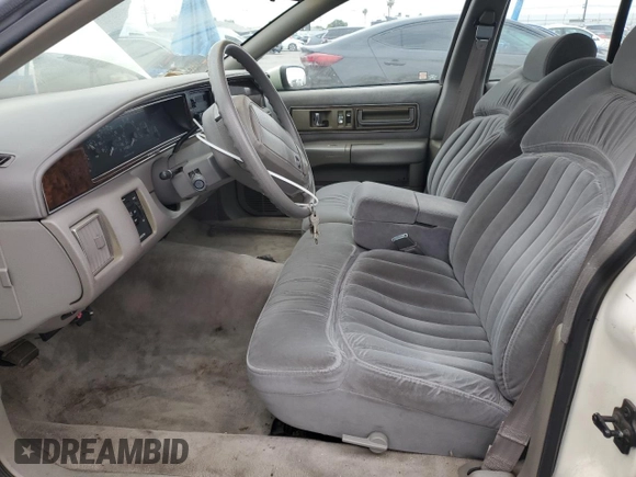 1993 Buick Roadmaster with VIN 1G4BN5377PR412501, listed as a Copart auction lot 55897325 with 76,408 mi miles and Clean Title. Bid and sale history available at DreamBid. Image 7.