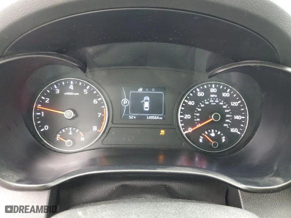 2017 Kia Optima LX with VIN 5XXGT4L31HG171529, listed as a Copart auction lot 47975125 with 149,564 mi miles and Salvage Title. Bid and sale history available at carsss.com. Image 9.