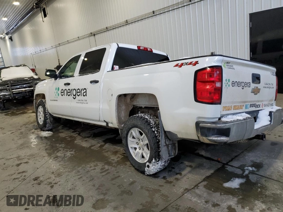 2018 Chevrolet Silverado 1500 Work Truck with VIN 3GCUKNEC4JG156616, listed as a Copart auction lot 44974655 with 158,347 mi miles and Salvage Title. Bid and sale history available at carsss.com. Image 2.