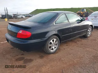 2001 Acura CL with VIN 19UYA42421A015152, listed as a IAAI auction lot 41894335 with 190,627 mi miles. Bid and sale history available at carsss.com. Image 4.