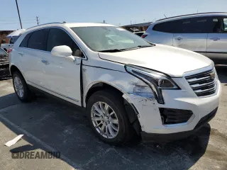 2018 Cadillac XT5 AWD with VIN 1GYKNBRS0JZ128529, listed as a Copart auction lot 62418835 with 50,051 mi miles and Salvage title. Bid and sale history available at DreamBid. Image 4.