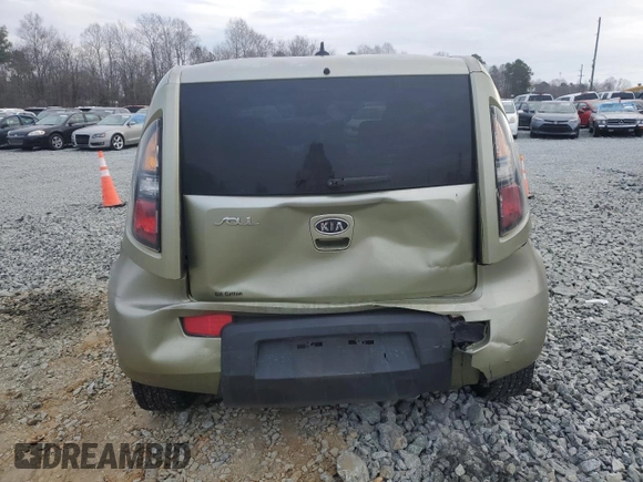 2011 Kia Soul + with VIN KNDJT2A20B7246192, listed as a Copart auction lot 86575264 with 197,035 mi miles and Salvage Title. Bid and sale history available at carsss.com. Image 6.