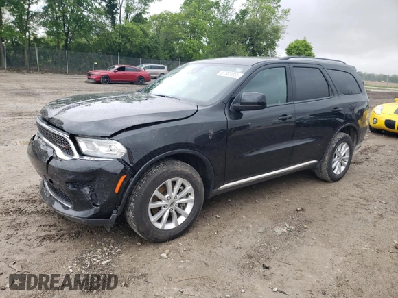 2023 Dodge Durango SXT Launch Edition с VIN 1C4RDJAG4PC578107, выставлен на аукционе Copart как лот 57983055 с пробегом 21 165 миль миль и Списание • Salvage title. История ставок и продаж доступна на DreamBid. Изображение 1.