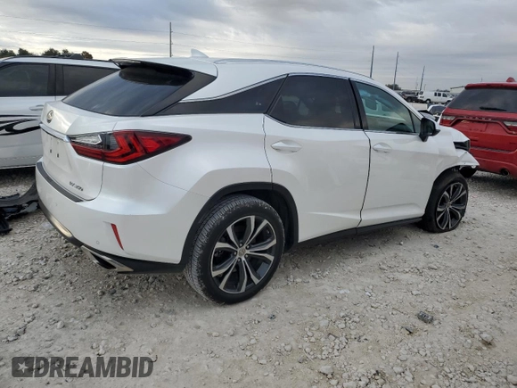 2017 Lexus RX with VIN 2T2BZMCA7HC090707, listed as a Copart auction lot 86186904 with 48,935 mi miles and Salvage Title. Bid and sale history available at carsss.com. Image 3.