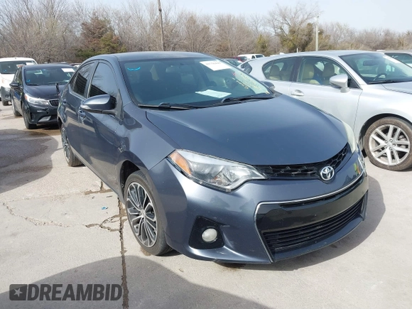 2015 Toyota Corolla L с VIN 5YFBURHEXFP192379, выставлен на аукционе IAAI как лот 41756448 с пробегом 159 112 миль миль и . История ставок и продаж доступна на DreamBid. Изображение 1.