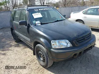 1998 Honda CR-V LX with VIN JHLRD1740WC076533, listed as a IAAI auction lot 42046673 with 201,946 mi miles. Bid and sale history available at carsss.com. Image 1.