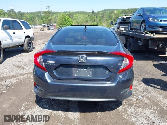 2017 Honda Civic Sedan EX-T with VIN 19XFC1F39HE021182, listed as a IAAI auction lot 41987404 with 88,733 mi miles. Bid and sale history available at carsss.com. Image 16.