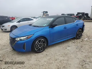 2024 Nissan Sentra SR z VIN 3N1AB8DV5RY279602, wystawiony jako Copart lot #43607395 z przebiegiem 26 576 mil mil oraz Szkoda całkowita • Salvage title. Historia ofert i sprzedaży dostępna na DreamBid. Obrazek 1.