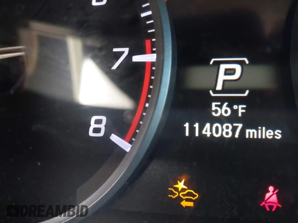 2016 Acura RDX Advance Pkg with VIN 5J8TB4H73GL005154, listed as a IAAI auction lot 41790569 with 114,087 mi miles. Bid and sale history available at carsss.com. Image 16.
