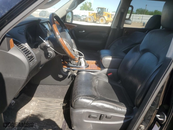 2019 Infiniti QX80 LUXE with VIN JN8AZ2NE9K9226311, listed as a Copart auction lot 53297995 with 225,692 mi miles and Clean Title. Bid and sale history available at carsss.com. Image 7.