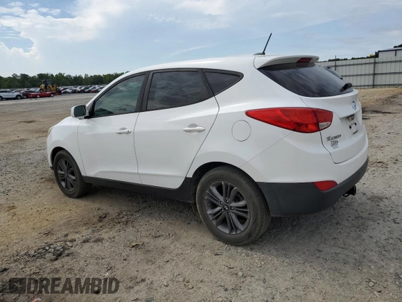 2015 Hyundai Tucson GLS with VIN KM8JT3AF4FU105959, listed as a Copart auction lot 62782944 with 156,733 mi miles and Salvage Title. Bid and sale history available at DreamBid. Image 2.