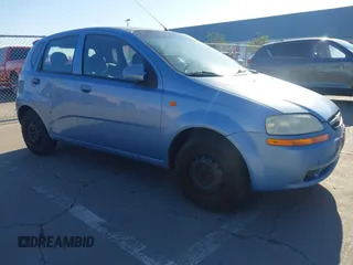 2004 Chevrolet Aveo with VIN KL1TD62694B251445, listed as a IAAI auction lot 41392996 with 185,163 mi miles and . Bid and sale history available at DreamBid. Image 1.