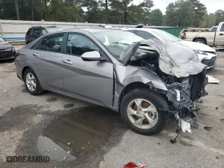 2023 Hyundai Elantra SE with VIN KMHLL4AG3PU545230, listed as a Copart auction lot 79552684 with 0 mi miles and Non Repairable. Bid and sale history available at carsss.com. Image 4.