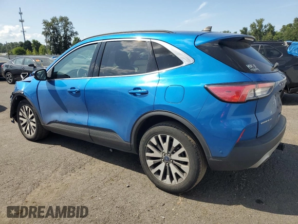 2020 Ford Escape Titanium z VIN 1FMCU9J90LUB15564, wystawiony jako Copart lot #59673625 z przebiegiem 84 474 mil mil oraz Czysty tytuł • Clean title. Historia ofert i sprzedaży dostępna na DreamBid. Obrazek 2.