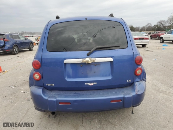 2006 Chevrolet HHR LS with VIN 3GNDA13D46S577996, listed as a Copart auction lot 43912325 with 111,114 mi miles and Salvage Title. Bid and sale history available at carsss.com. Image 6.