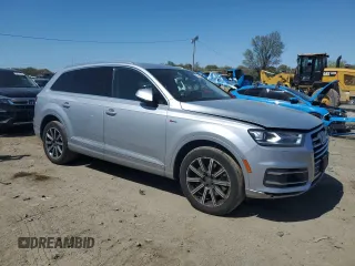 2017 Audi Q7 Premium Plus with VIN WA1LAAF78HD003215, listed as a Copart auction lot 53529185 with 96,960 mi miles and Clean Title. Bid and sale history available at carsss.com. Image 4.