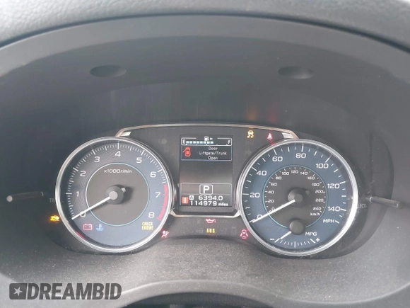 2015 Subaru Impreza Limited с VIN JF1GJAM66FH018275, выставлен на аукционе IAAI как лот 42362307 с пробегом 114 979 миль миль и . История ставок и продаж доступна на DreamBid. Изображение 7.