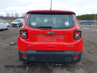 2018 Jeep Renegade Sport with VIN ZACCJBAHXJPH26826, listed as a IAAI auction lot 41784702 with 65,621 mi miles and . Bid and sale history available at DreamBid. Image 16.