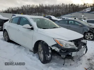 2015 Buick Regal z VIN 2G4GK5EX8F9191513, wystawiony jako Copart lot #88121745 z przebiegiem 137 173 mil mil oraz Szkoda całkowita • Salvage title. Historia ofert i sprzedaży dostępna na DreamBid. Obrazek 4.