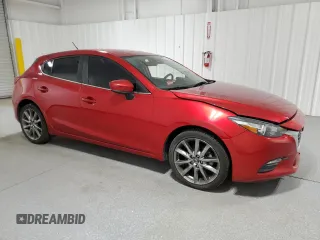 2018 Mazda 3 Touring with VIN 3MZBN1L34JM177605, listed as a Copart auction lot 52559395 with 56,267 mi miles and Clean Title. Bid and sale history available at DreamBid. Image 4.