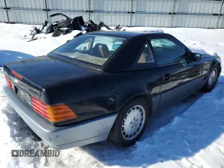 1991 Mercedes-Benz 300 with VIN WDBFA61E7MF020011, listed as a Copart auction lot 84235894 with Not Provided miles and Salvage Title. Bid and sale history available at DreamBid. Image 3.