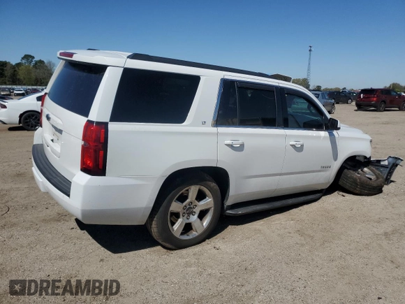 2015 Chevrolet Tahoe LT with VIN 1GNSCBKC1FR661681, listed as a Copart auction lot 49865695 with 191,306 mi miles and Salvage Title. Bid and sale history available at DreamBid. Image 3.