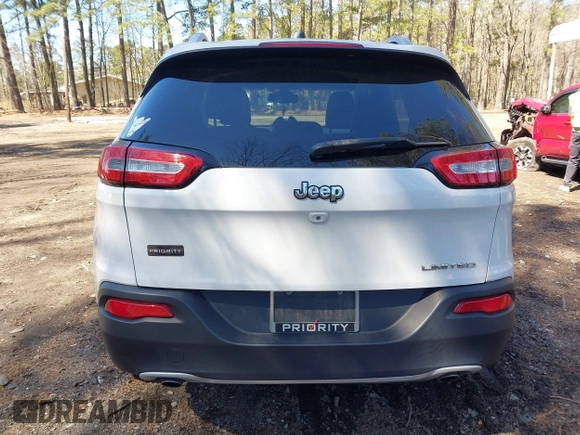 2014 Jeep Cherokee Limited with VIN 1C4PJLDS9EW238121, listed as a IAAI auction lot 41811278 with 185,240 mi miles. Bid and sale history available at carsss.com. Image 16.