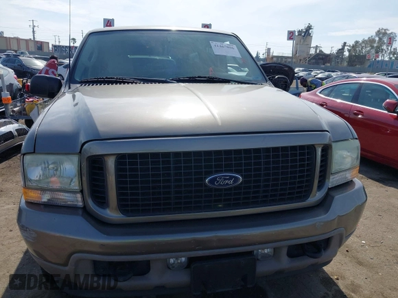2003 Ford Excursion Limited z VIN 1FMNU42P83EC62184, wystawiony jako IAAI lot #41467896 z przebiegiem 258 965 mil mil oraz . Historia ofert i sprzedaży dostępna na DreamBid. Obrazek 12.