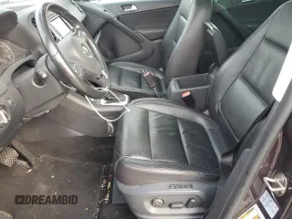 2016 Volkswagen Tiguan S with VIN WVGBV7AX9GW608858, listed as a Copart auction lot 55341985 with 114,472 mi miles and Salvage Title. Bid and sale history available at DreamBid. Image 7.