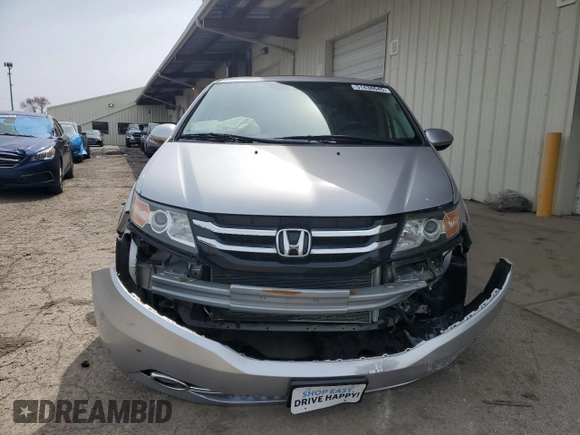 2014 Honda Odyssey Touring with VIN 5FNRL5H92EB109809, listed as a Copart auction lot 51438645 with 155,872 mi miles and Salvage Title. Bid and sale history available at DreamBid. Image 5.